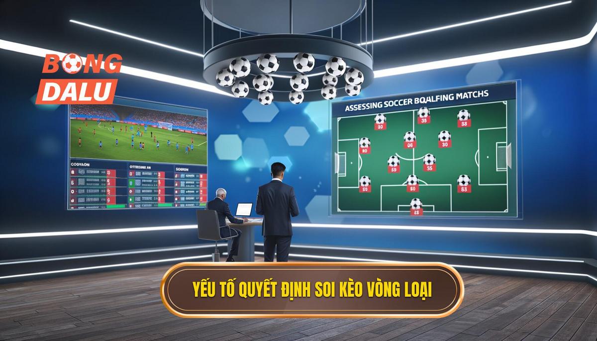 Các yếu tố quyết định khi soi kèo bóng đá vòng loại