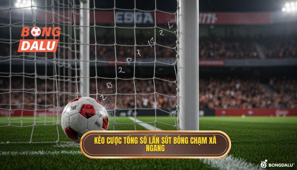 Kèo cược tổng số lần sút bóng chạm xà ngang