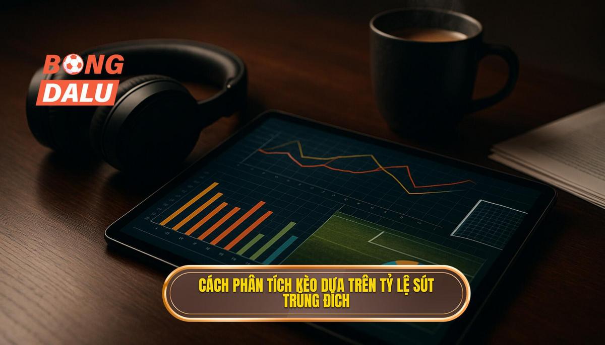 Cách phân tích kèo dựa trên tỷ lệ sút trúng đích