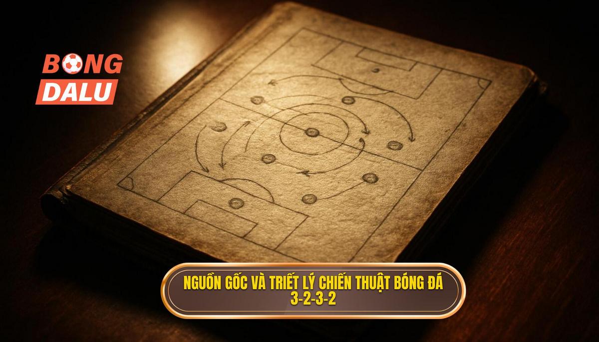 Nguồn gốc và Triết lý cốt lõi của Chiến thuật bóng đá 3-2-3-2
