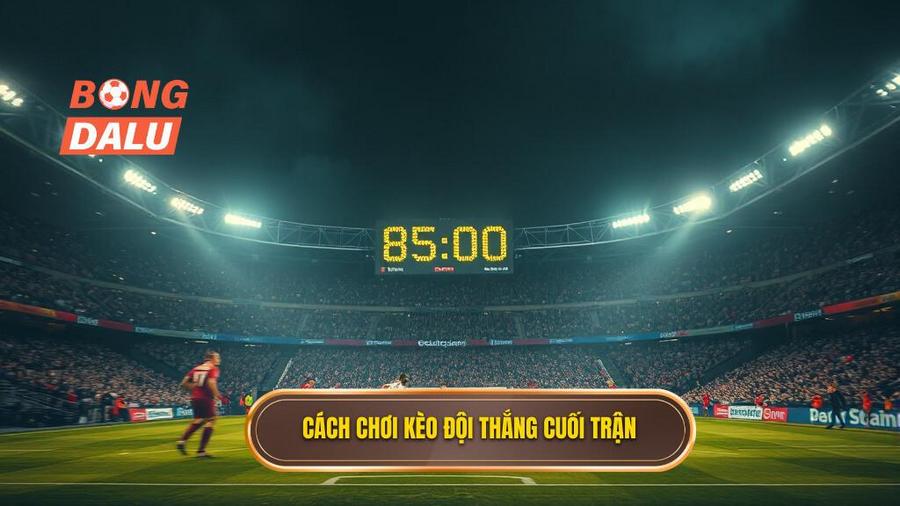 Cách chơi kèo đội thắng cuối trận