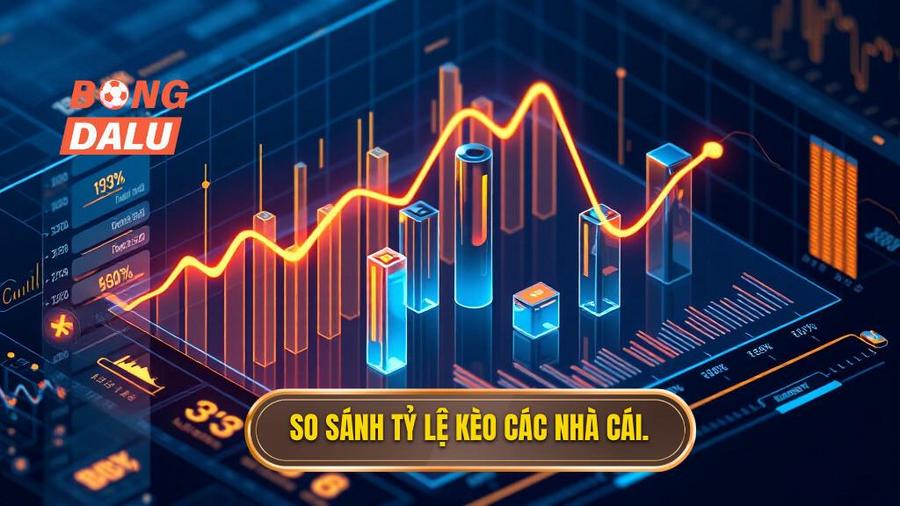 Bảng so sánh mô phỏng tỷ lệ kèo giữa các nhà cái hàng đầu