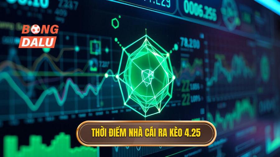 Thời điểm nhà cái ra kèo 4.25