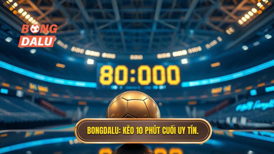Kèo cược đội thắng trong 10 phút cuối trận: Bí kíp thắng lớn tại BONGDALU